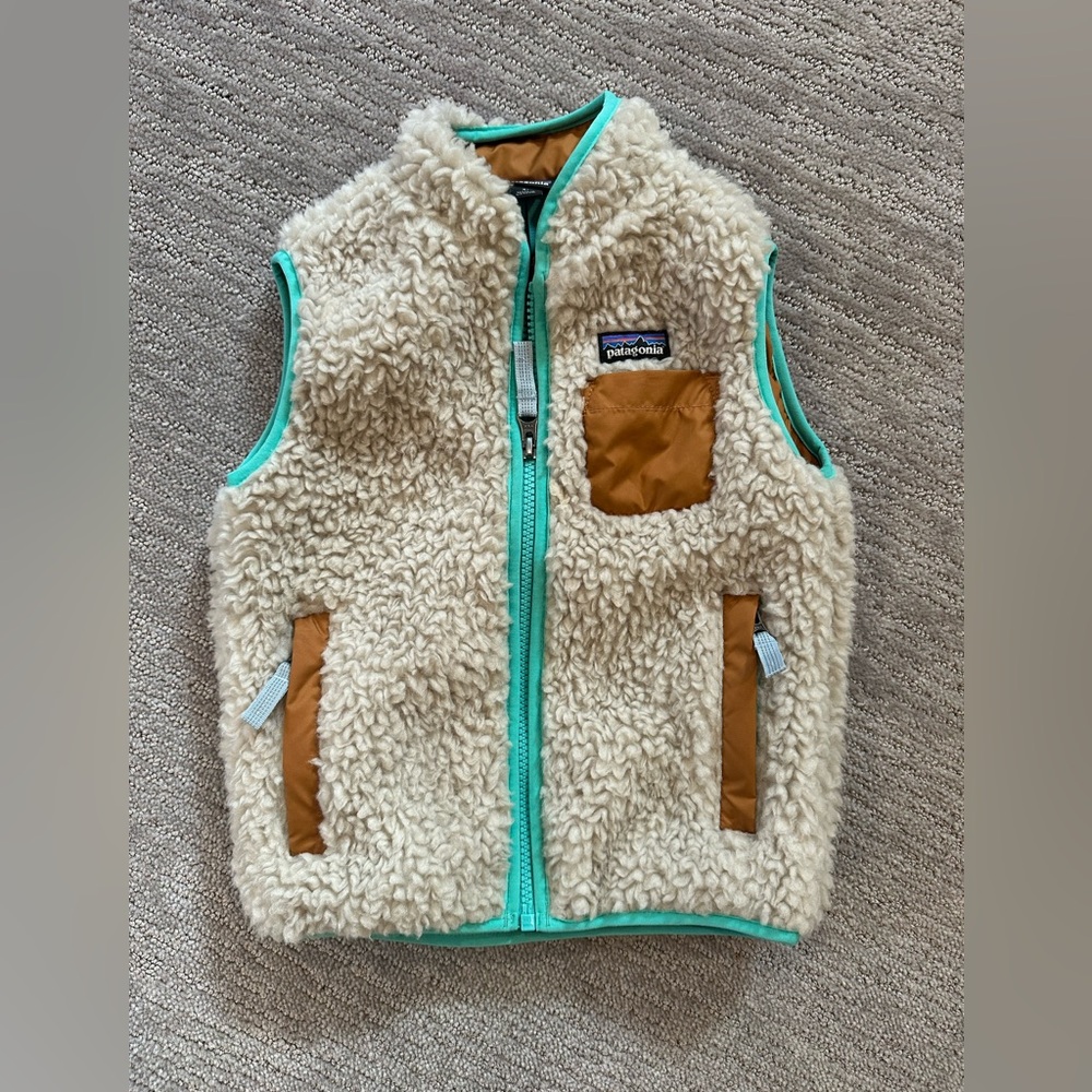 Patagonia Baby Retro-X Fleece Vest (size 3T)